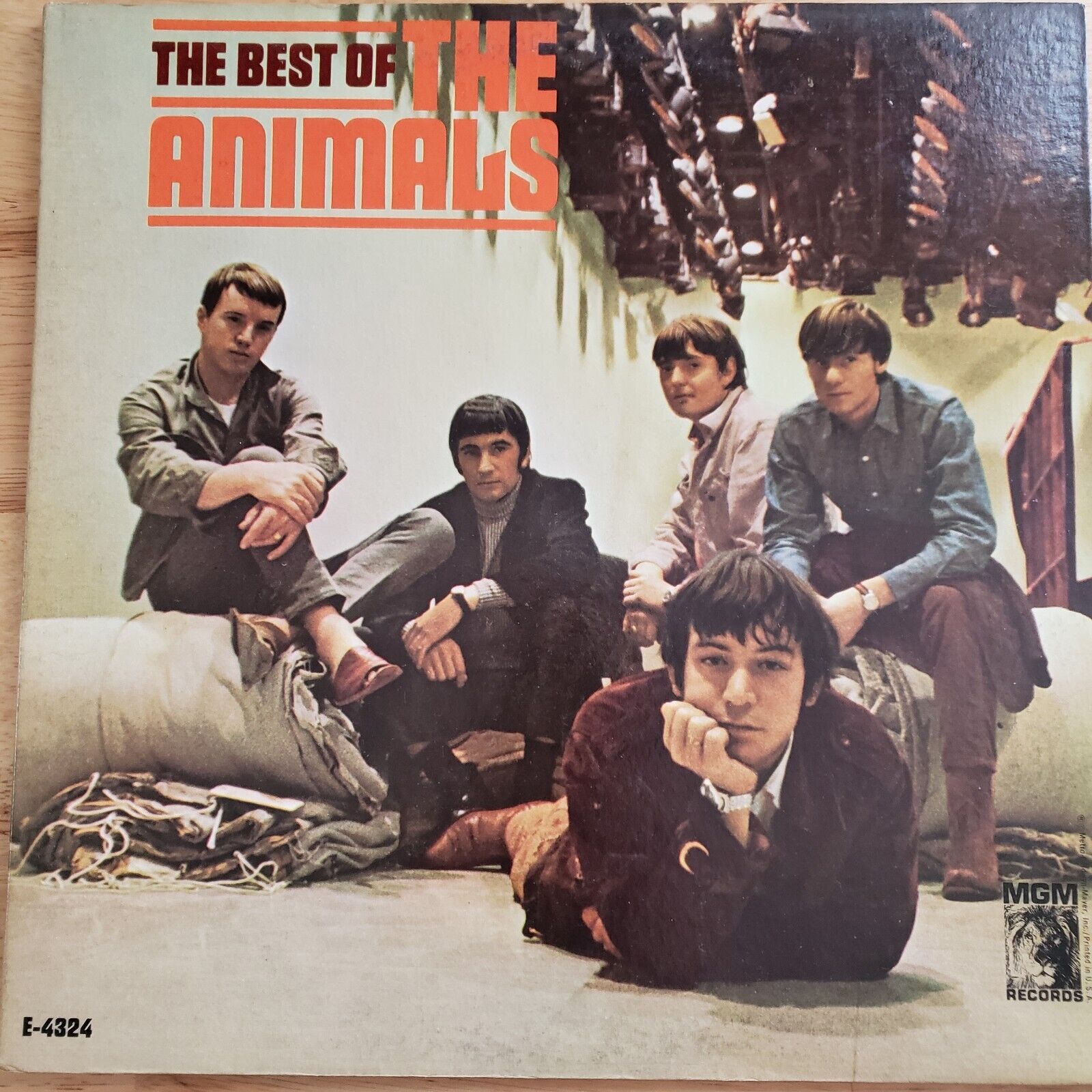 The Best of the Animals - Vinyl LP 1965 MGM Records E-4324 Mono  Gatefold