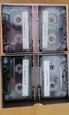 RARE Soviet vintage audio cassettes for the BLIND USED. Set 4pcs. 2001. picture