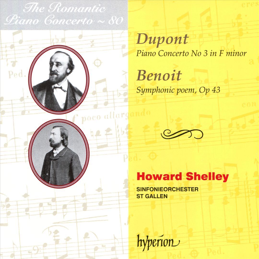 SHELLEY / ST GALLEN SINFONIE - AUGUSTE DUPONT: PIANO CONCERTO NO 3 IN F MINOR / 