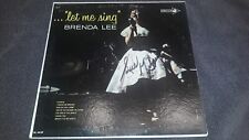 Vintage Vinyl Record Brenda Lee Let Me Sing Decca DL 4439 1963 1st Pressing VG+ picture