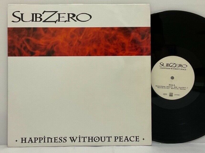 SubZero – Happiness Without Peace LP 1997 Germany ORIG Century Media MADBALL