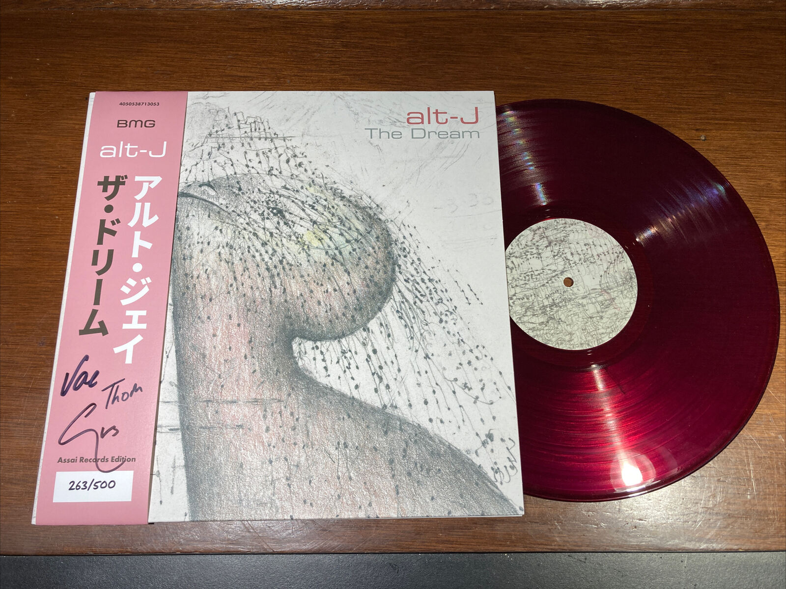 Alt-J – The Dream - NM Signed Assai Records Violet Vinyl OBI