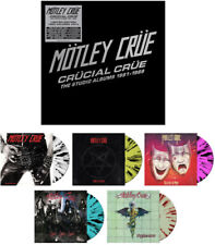 Motley Crue - Crucial Crue: The Studio Albums 1981-1989 [New Vinyl LP] Colored V picture