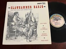 Clawhammer Banjo Old Time Banjo And Fiddle Tunes 1965 COUNTY RECORDS FOLK LP. picture
