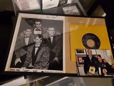 Royal Teens Believe Me Autographed 45 Record Vintage And Photo Autographed picture