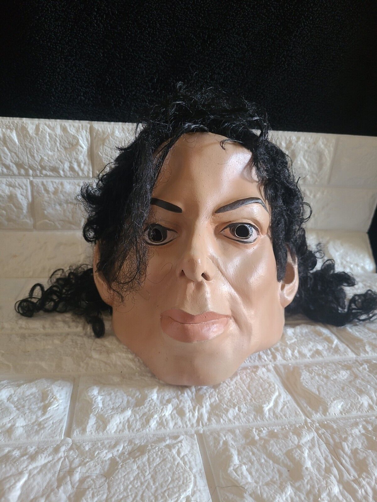 'Rare' Vintage 1987 Michael Jackson Cesar Masquerade Full Head Face Mask