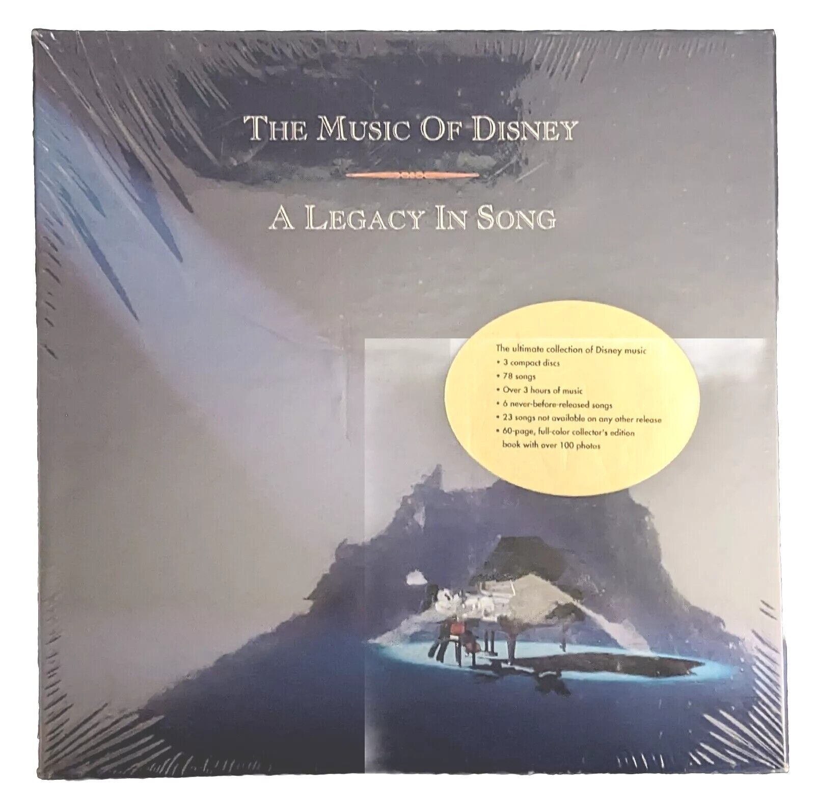 The Music of Disney A Legacy in Song 3 Disc Box Set (BRAND NEW)