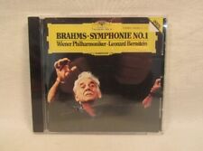 BRAHMS Symphony No. 1 Leonard Bernstein Vienna Philharmonic CD NEW SEALED picture