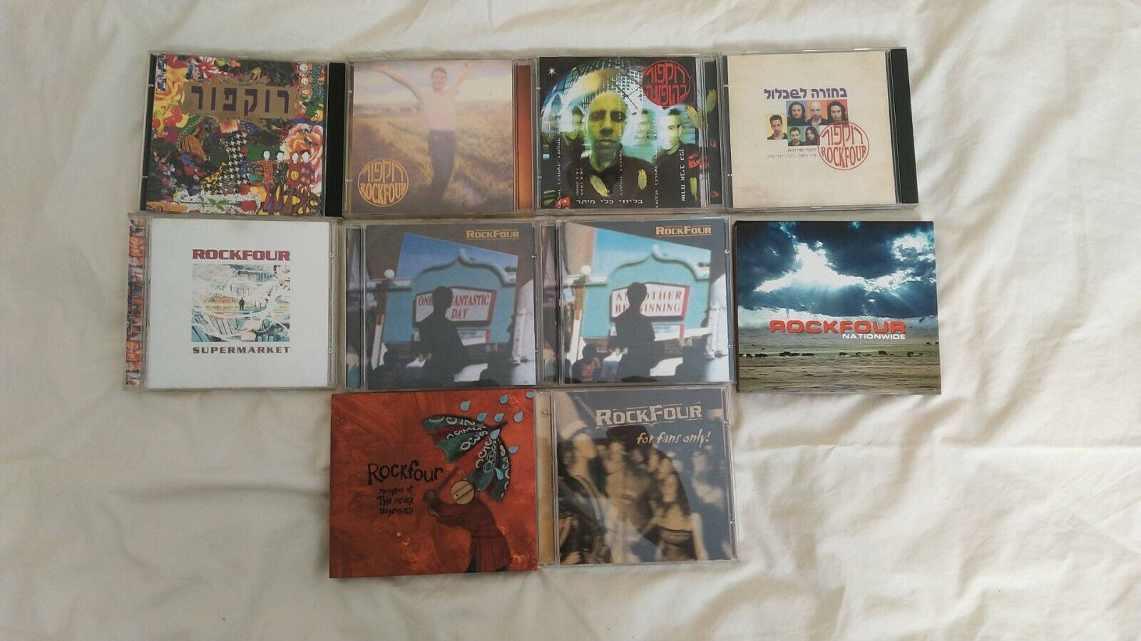Rockfour CD and rare Singles Collection רוקפור