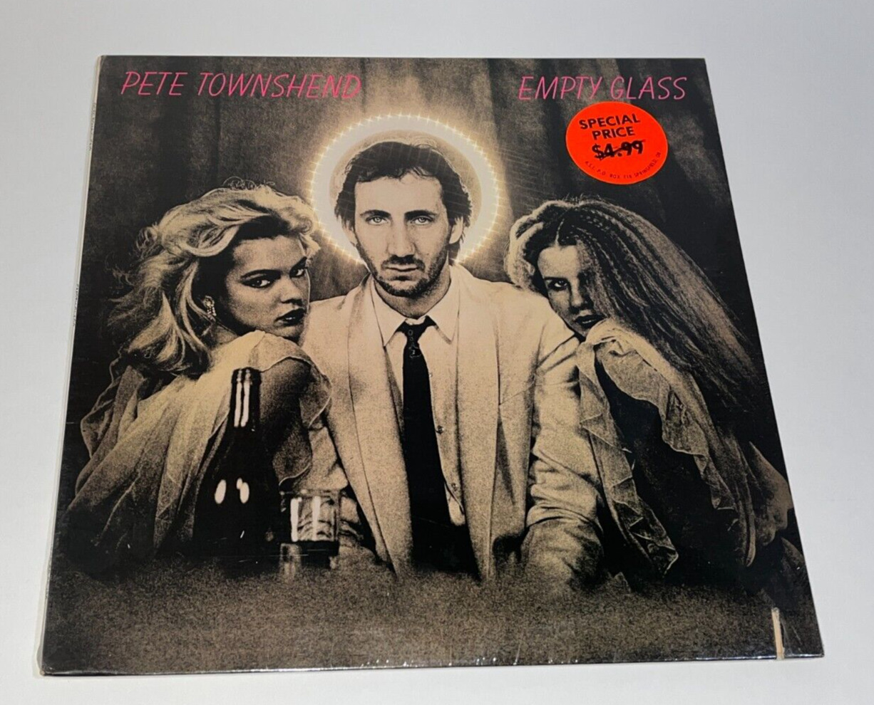 Pete Townshend The Who Empty Glass Vinyl LP 1980 Original SEALED Classic Rock