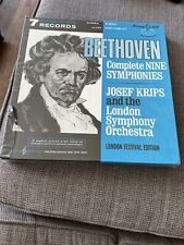 Beethoven - Complete Nine Symphonies - 7 Records - Josef Krips - London Festival picture