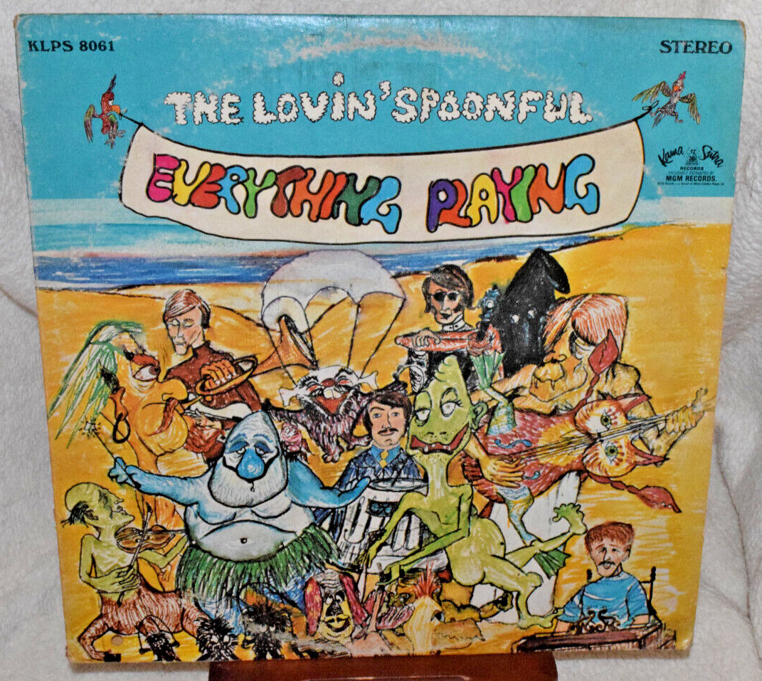 The Lovin' Spoonful Everything Playing orig lp Kama Sutra Vinyl EX/NM 