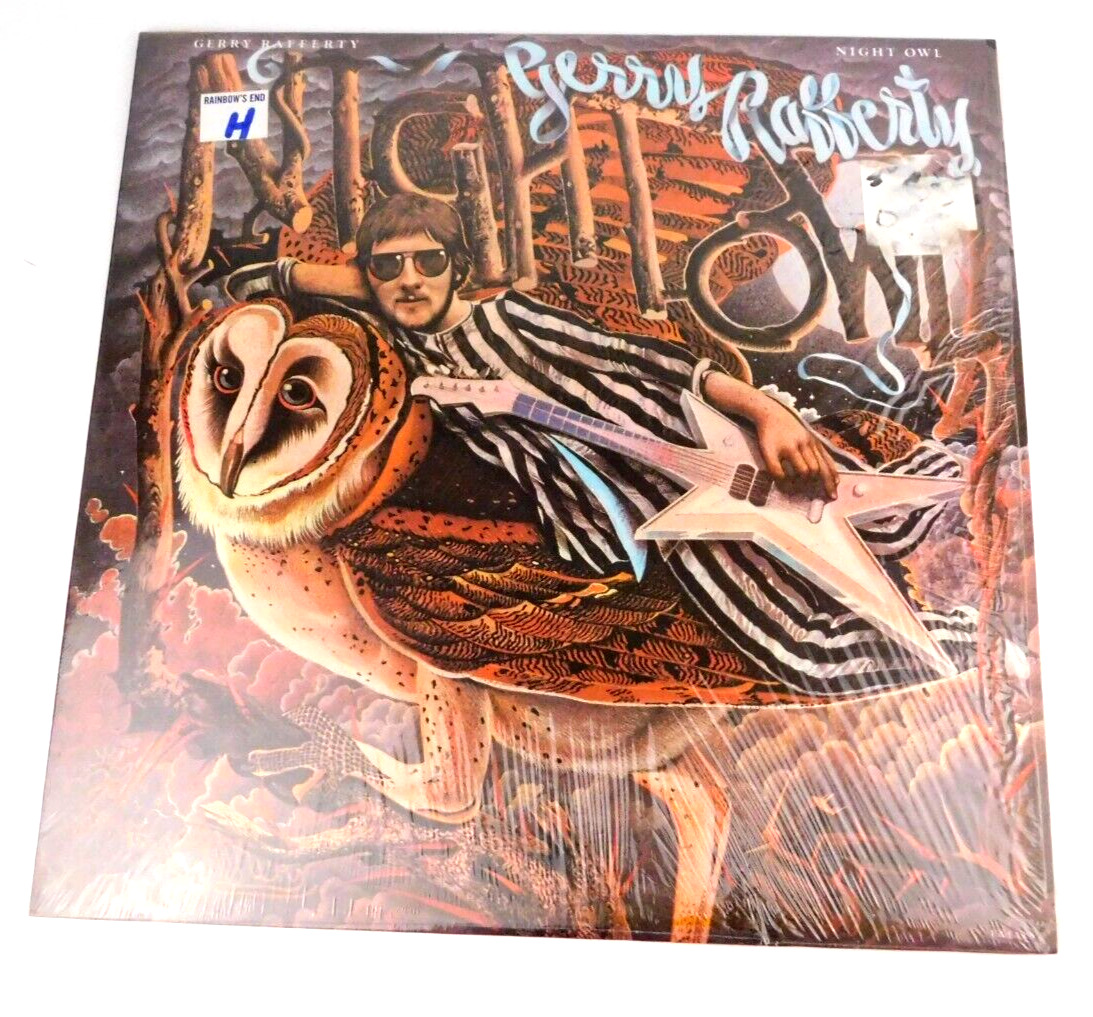 VTG 1979 Gerry Rafferty Night Owl Vinyl LP Record Album Liberty Scottish Shrink