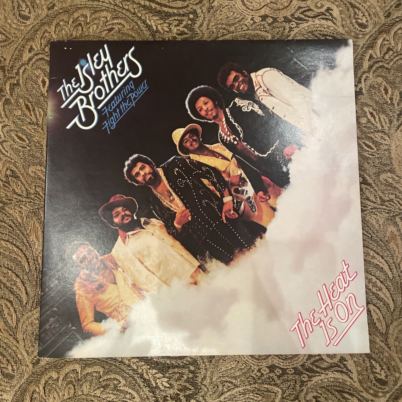 Vintage 1975 First Press, The Isley Brothers “The Heat Is On”  Vinyl
