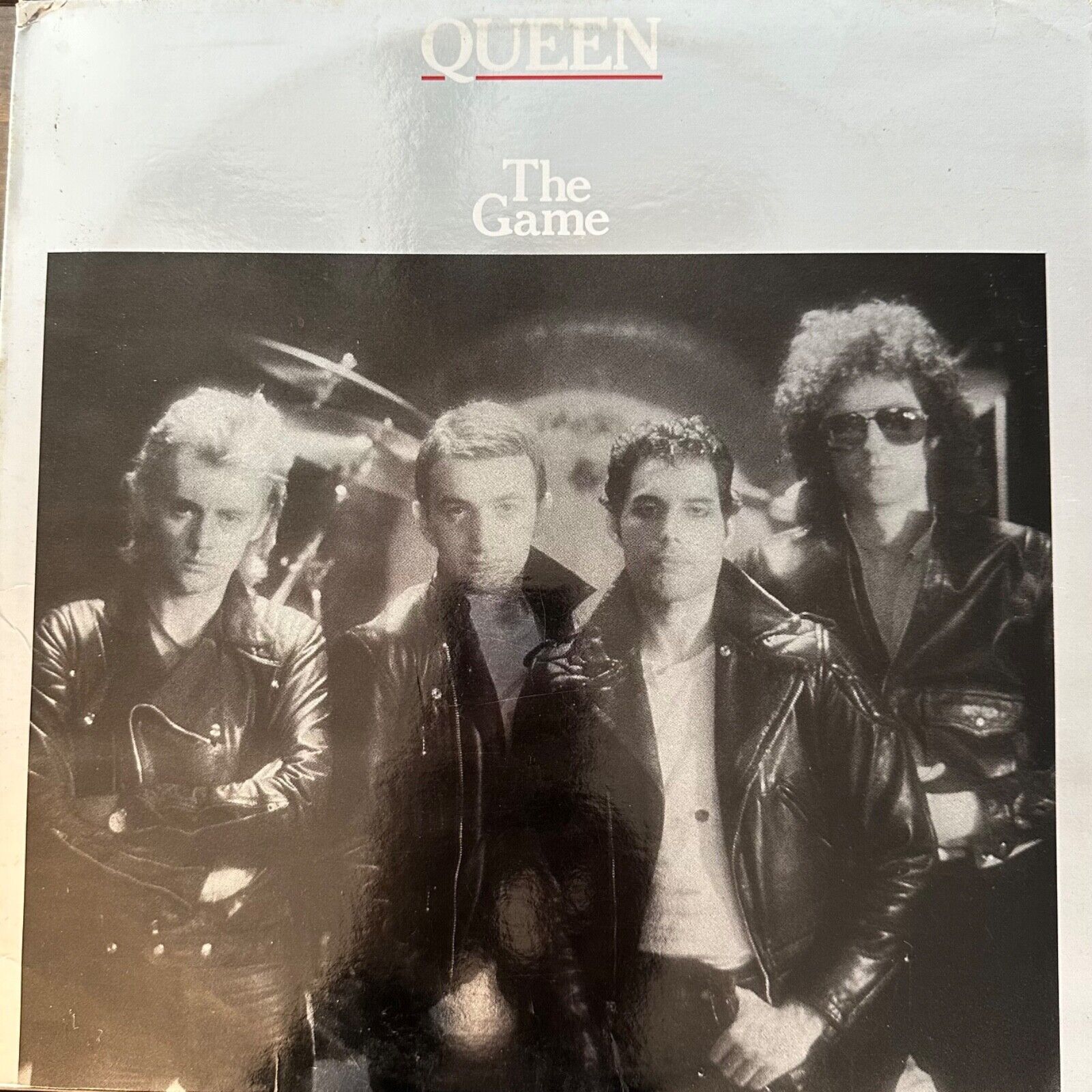 Queen - The Game LP Elektra 5E-513B SP (1980) White Label Foil Sleeve