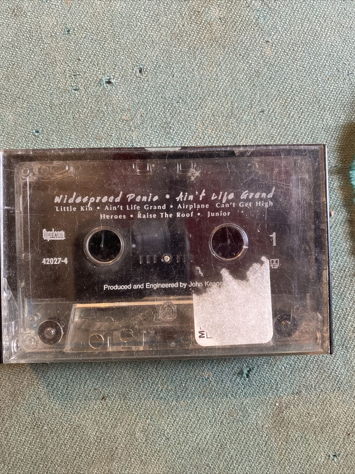 widespread panic aint life grand cassette tape 1994 Loose