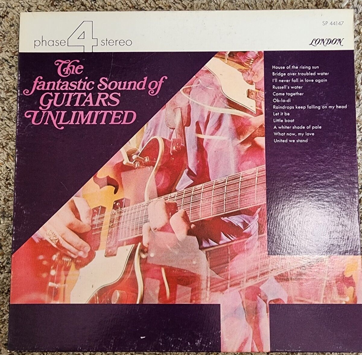 Tested-1970 The Fantastic Sound Of Guitars Unlimited Vinyl LP