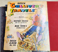 DECCA Gulliver's Travels Record Set 1939 Vintage RARE Victor Young Album No. 100 picture