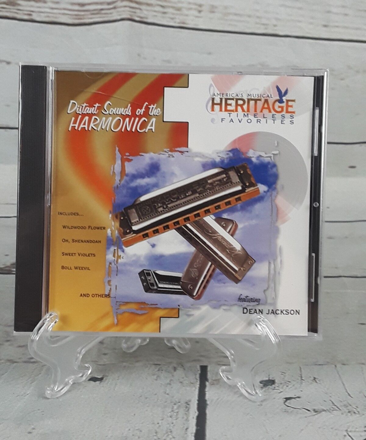 Heritage Distant Sounds Of The Harmonica (Dean Jackson) Cd 1998