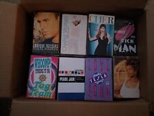 Vintage Various Music and Artists Cassette Tape Audio Albums Singles Box B picture