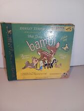 VTG RCA Victor Little Nipper Shirley Temple Tells the Story of Bambi (1949) Y391 picture