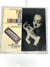 Vintage - Let Me Teach You To Play The Harmonica -Vinyl Record-1961 W/ Harmonica picture