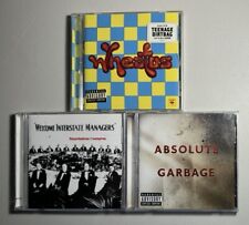 3 CD’s: WHEATUS~Absolute GARBAGE~FOUNTAINS OF WAYNE Welcome Interstate Managers picture