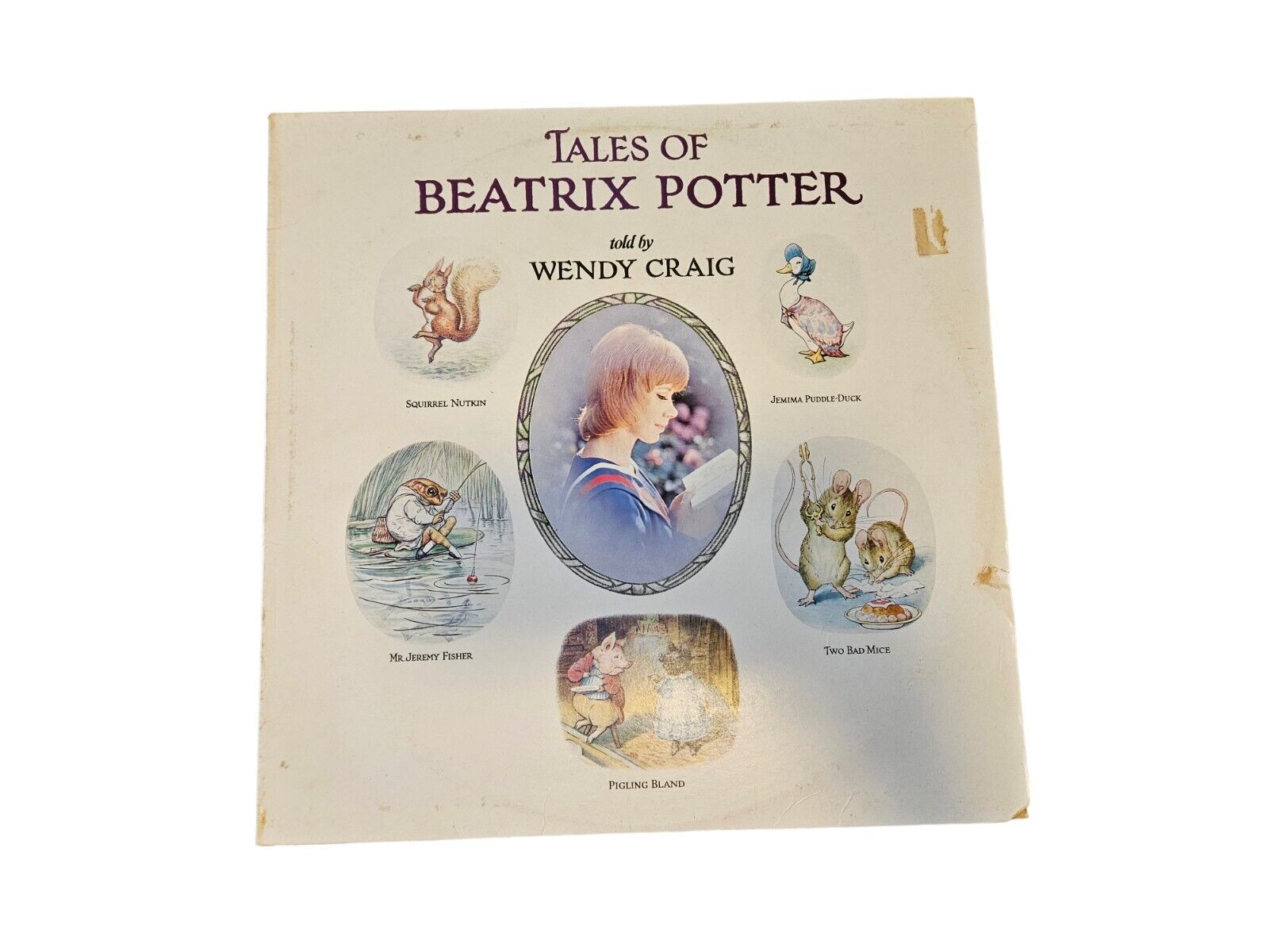 1972 Vintage Music Tales Of Beatrix Potter Wendy Craig Story Vinyl LP Record