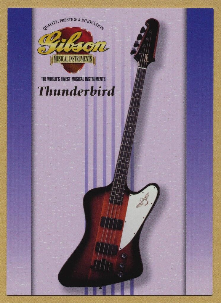 Thunderbird - Gibson guitar card series 1 # 35