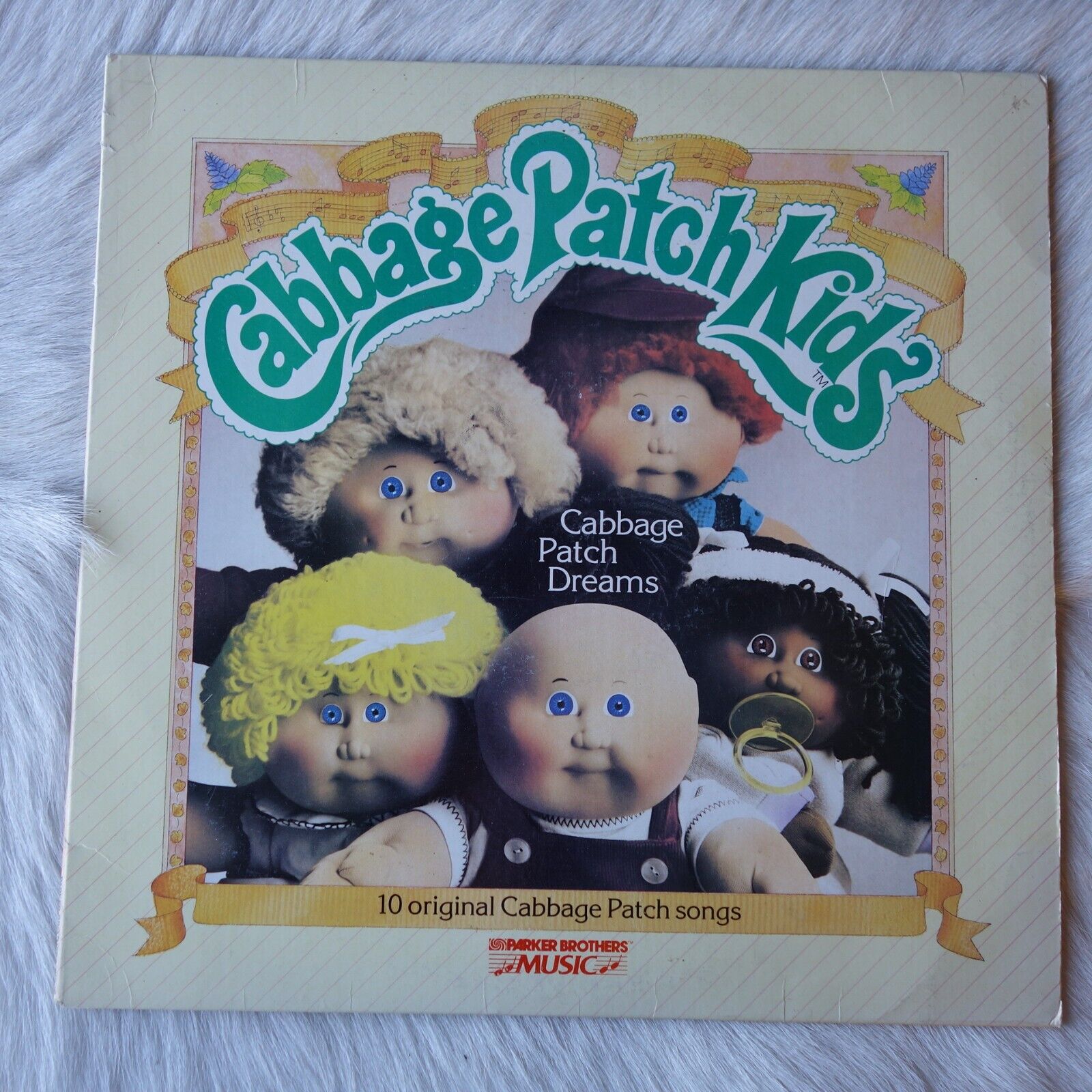 CABBAGE PATCH KIDS Record Vtg Cabbage Patch Kids Music Record Cabbage Patch Doll