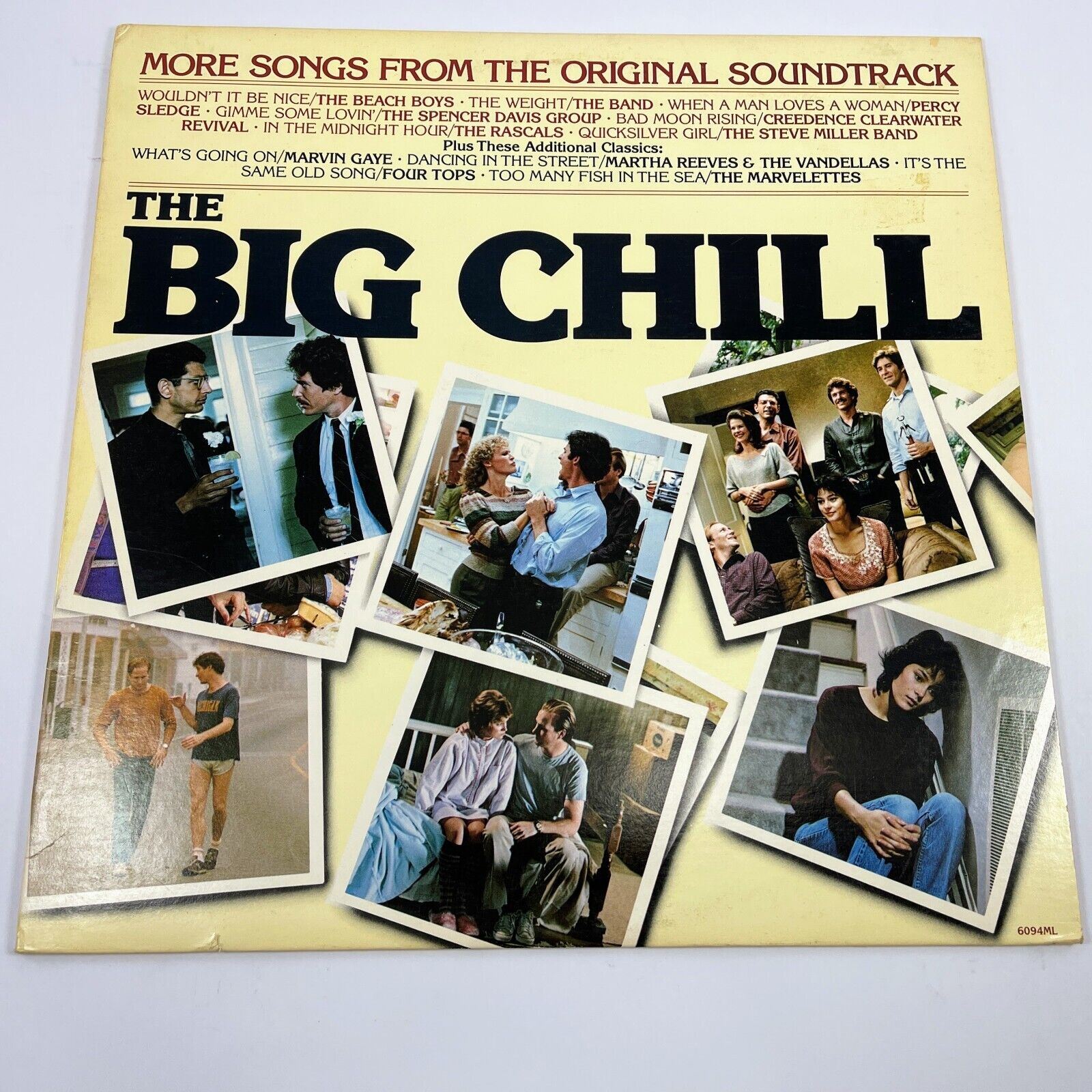 Various Artists The Big Chill Soundtrack Record Album Vinyl LP