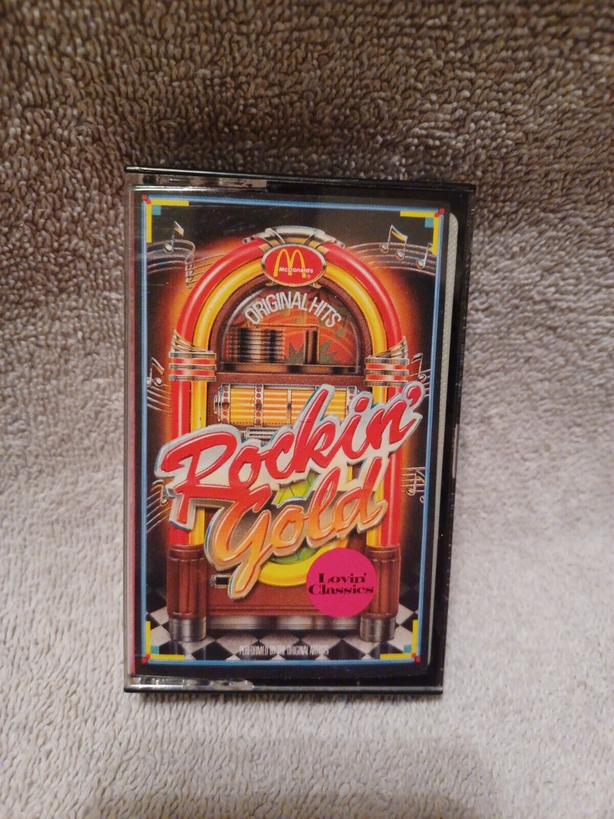 Vintage 1987 McDonalds Rockin\' Gold Lovin\' Classics CBS Cassette Tape 