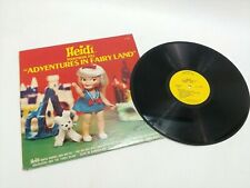 Vintage 1965 Heidi pocketbook doll adventure in Fairyland majorette Record M-302 picture