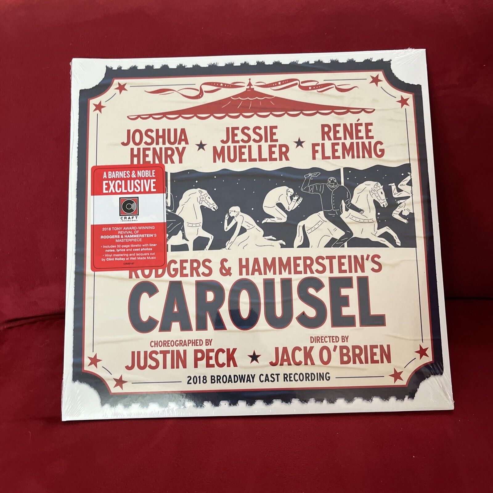 NEW Rodgers & Hammerstein\'s Carousel 2018 Broadway Cast Exclusive 2x Vinyl