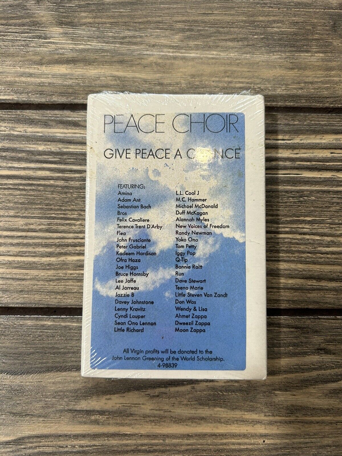Vintage Peace Choir Give Peace A Chance Cassette 
