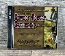 Herber City’s 12th Annual Cowboy Poetry Gathering (2 CD Set) Songs & Poems NEW picture