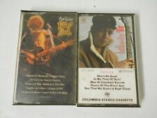 x2 Vintage Bob Dylan Cassette Tapes Real Live   picture