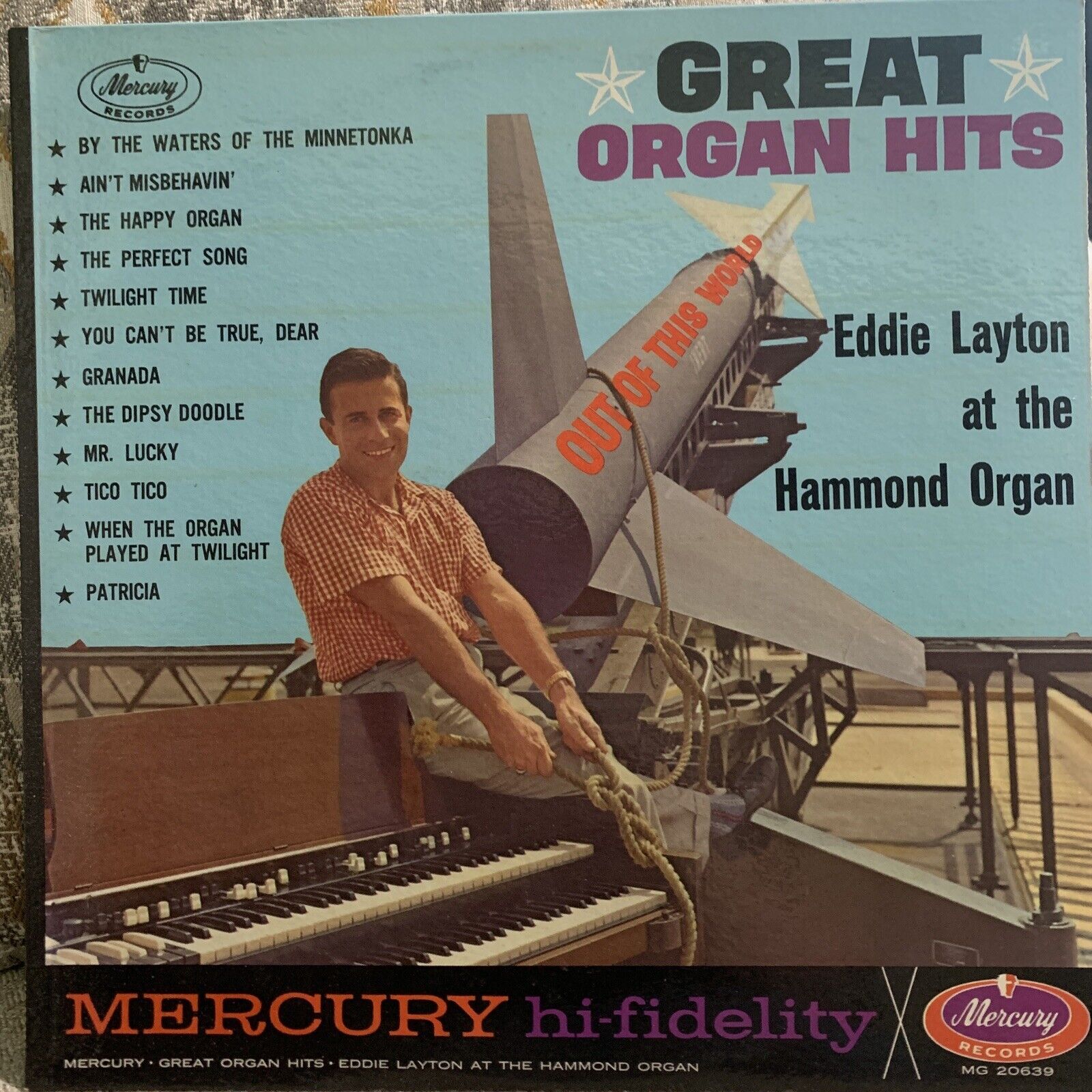 Eddie Layton Great Organ Hits  - Hammond Organ~ MG20639
