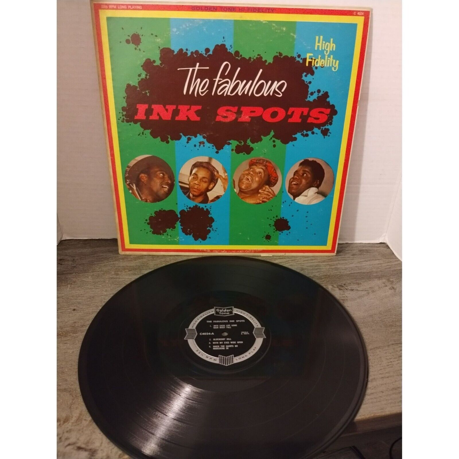 The Ink Spots – The Fabulous Ink Spots - Golden Tone – C4024 Vinyl LP