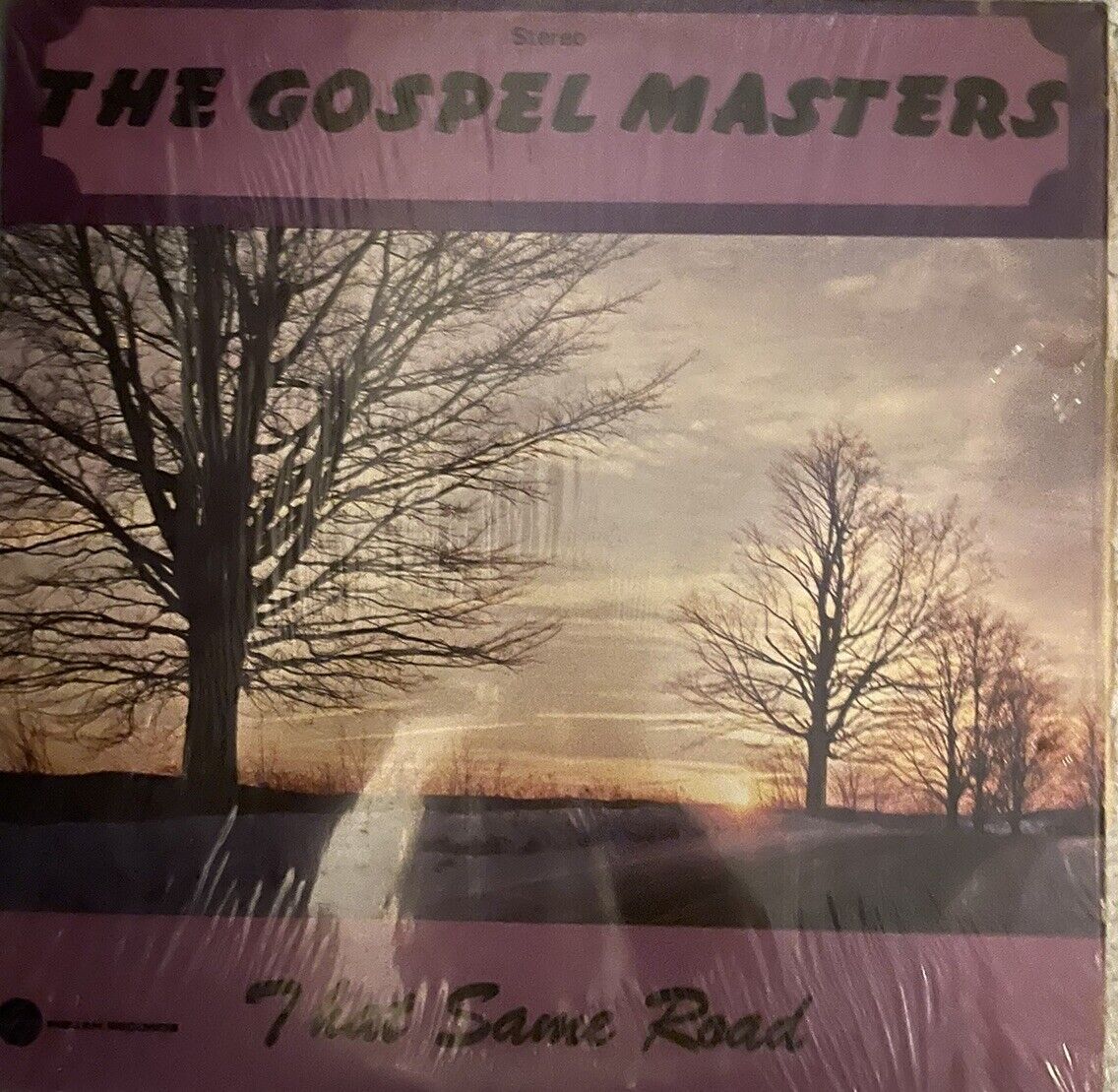 Rare- The Gospel Masters Lp That Same Road, Bluegrass, Bryson City N.C., Shrink