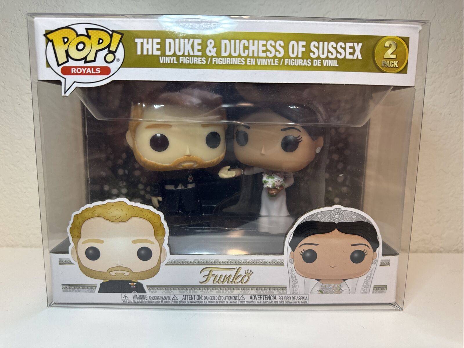 Funko Pop The Duke and Duchess of Sussex