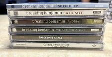 Breaking Benjamin (4) & Three Days Grace (2)- Lot Of 6 CDs- Great Shape picture