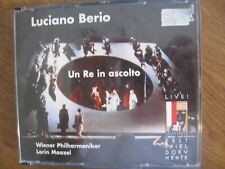 Luciano Berio CD  Un Re in Ascolto Import Wiener Philharmoniker - Lorin Maazel picture