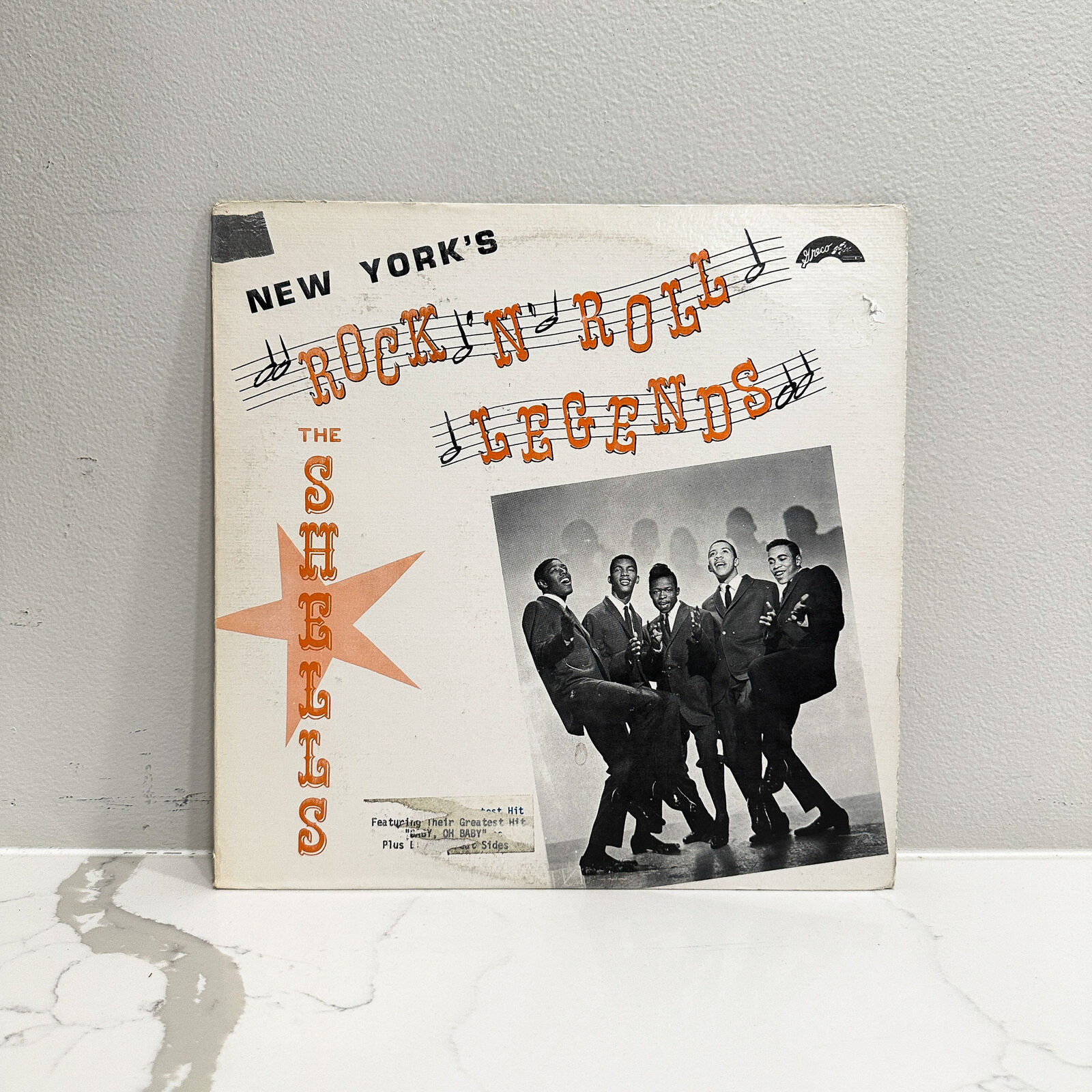 The Shells – New York\'s Rock N Roll Legends - Vinyl LP Record - 1986