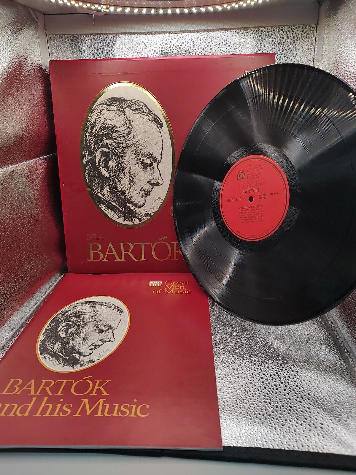 Great Men Of Music Series 4 LP/Album Boxed Set Bela Bartok Time Life Classic
