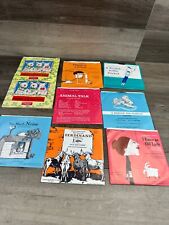 Lot of 8 Vintage Vinyl Children Song Stories 7 in 33 1/2 RPM picture