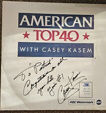 3/19/88 Vinyl CASEY KASEM AMERICAN TOP 40 COMPLETE WITH CASEY'S AUTOGRAPH picture