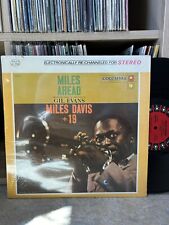 Miles Davis Miles Ahead 1961 6-EYE CS 8633 In Shrink LP Vinyl EX/EX CLEAN picture