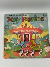 Mary Poppins Vinyl Record Walt Disney 1964 picture