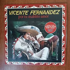 Vicente Fernandez ‎– Por Tu Maldito Amor [1989] Vinyl LP Latin Ranchera CBS picture
